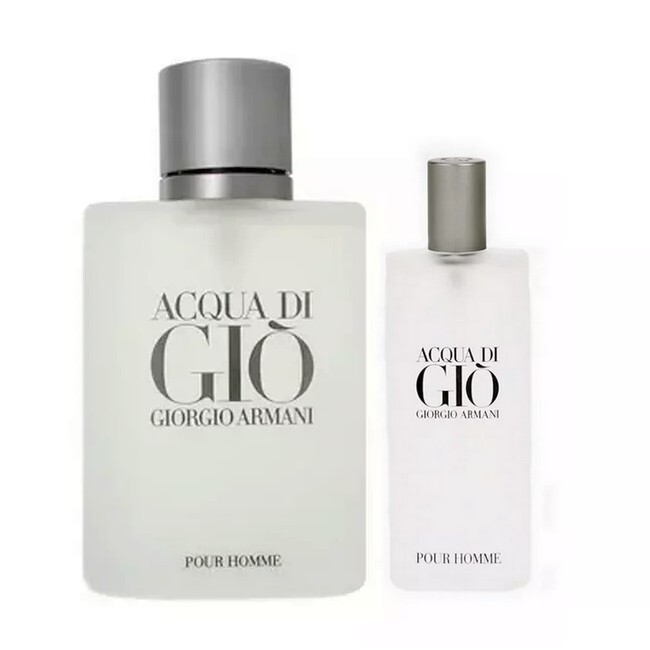 Giorgio Armani - Acqua Di Gio Sæt - 100 ml Edt - 15 ml Edt