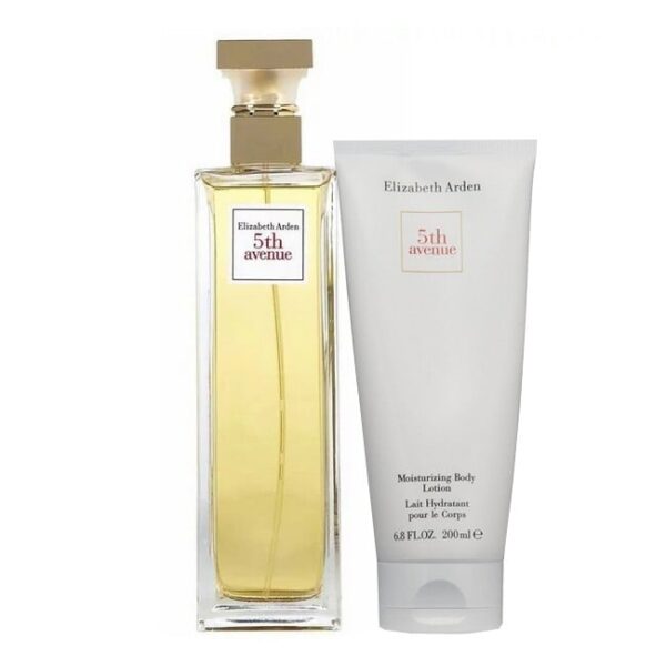 Elizabeth Arden - 5th Avenue Sæt - 125 ml Edp - Body Lotion