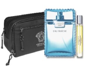 Versace - Man Eau Fraiche Sæt - 100 ml Edt & 10 ml Travel Spray