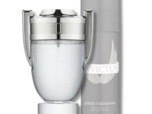 Paco Rabanne - Invictus Sæt - 100 ml Edt & Deodorant