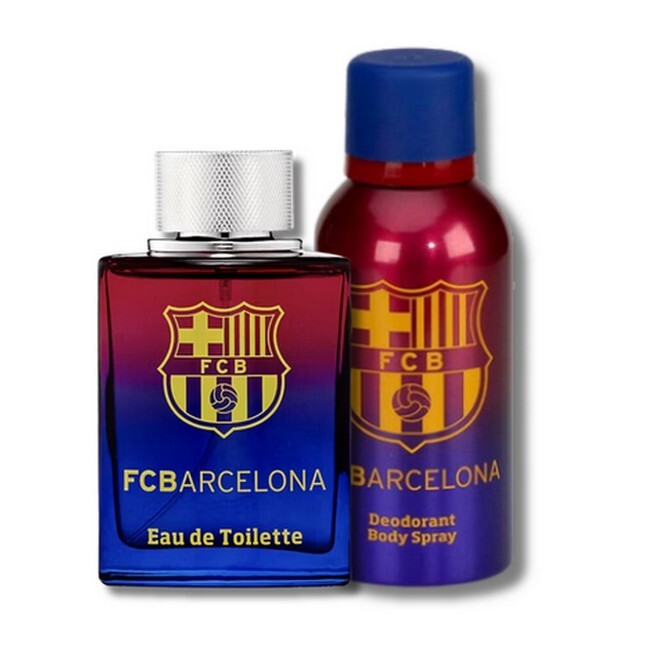 F.C. Barcelona - Eau de Toilette 100 ml + Deodorant Spray 150 ml F.C. Barcelona - Eau de Toilette 100 ml + Deodorant Spray 150 ml