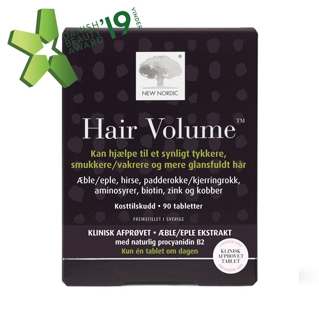 New Nordic - HairVolume - 90 Tab New Nordic - HairVolume - 90 Tab