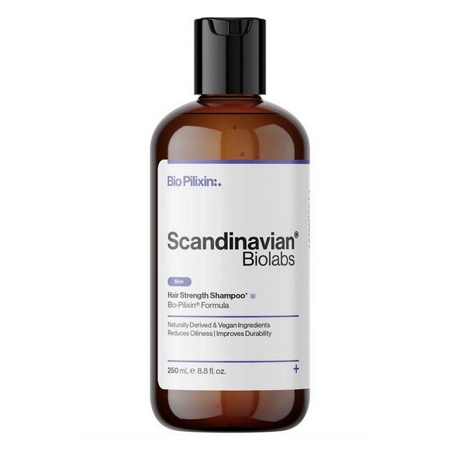 Scandinavian Biolabs - Hair Strength Shampoo Men - 200 ml Scandinavian Biolabs - Hair Strength Shampoo Men - 200 ml