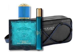 Versace - Eros pour Homme Eau de Parfum Gaveæske 100 ml + 10 ml + Taske