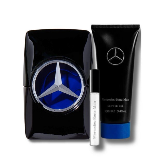 Mercedes Benz - Man Eau de Toilette Sæt - 100 ml + 10 ml + Shower Gel