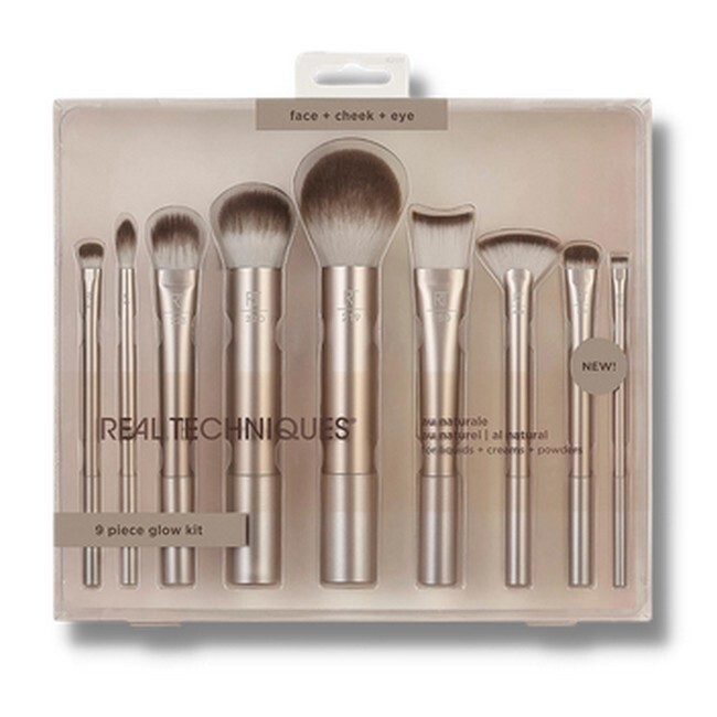 Real Techniques - Au Naturel Complete Brush Kit Makeupbørstesæt