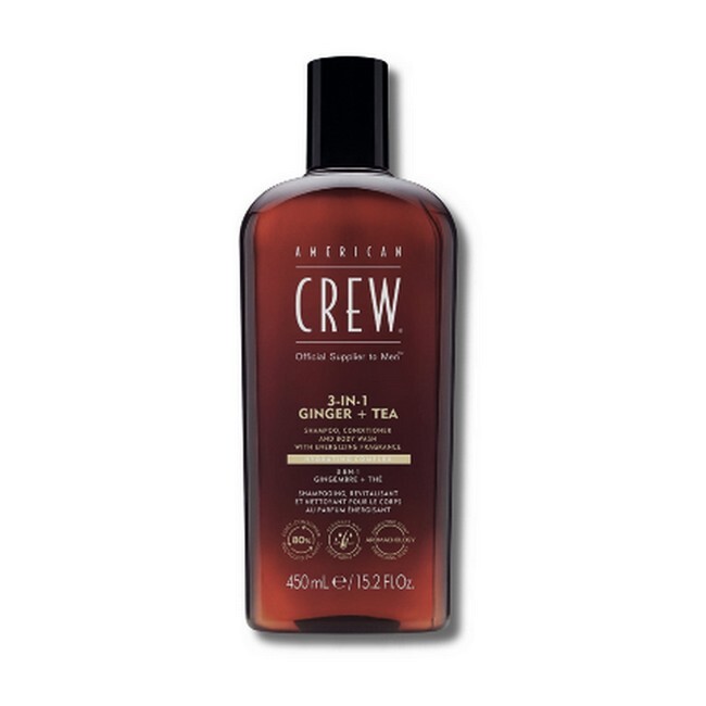 American Crew - Hair & Body Wash 3 in 1 Ginger + Tea - 450 ml ml