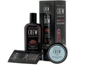 American Crew - Kit Fiber Wax & Daily Cleansing Shampoo