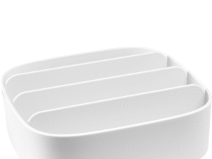 Gillian Jones Bord-Organizer med 4 Rum - Hvid