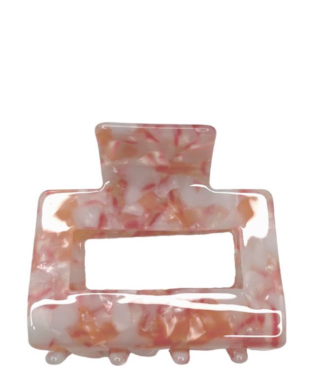 JA-NI Hair Accessories - Hair Clamps Sofia, The Pink Marble