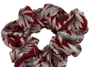 JA-NI Hair Accessories - Hair Scrunchie, The Red Leafs