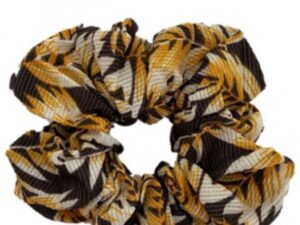 JA-NI Hair Accessories - Hair Scrunchie, The Yellow Leafs