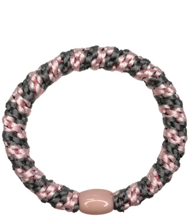JA-NI Hair Accessories - Hair elastics, The Baby Pink & Grey JA-NI Hair Accessories - Hair elastics, The Baby Pink & Grey