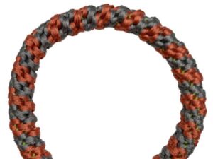 JA-NI Hair Accessories - Hair elastics, The Coral & Silver