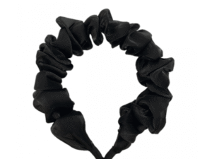 JA-NI Hair Accessories - Headband, The Black Wavy Silk