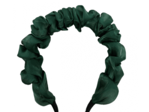 JA-NI Hair Accessories - Headband, The Green Wavy Silk