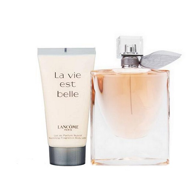 Lancome - La Vie Est Belle Sæt - 50 ml Edp & 50 ml Body Lotion Lancome - La Vie Est Belle Sæt - 50 ml Edp & 50 ml Body Lotion