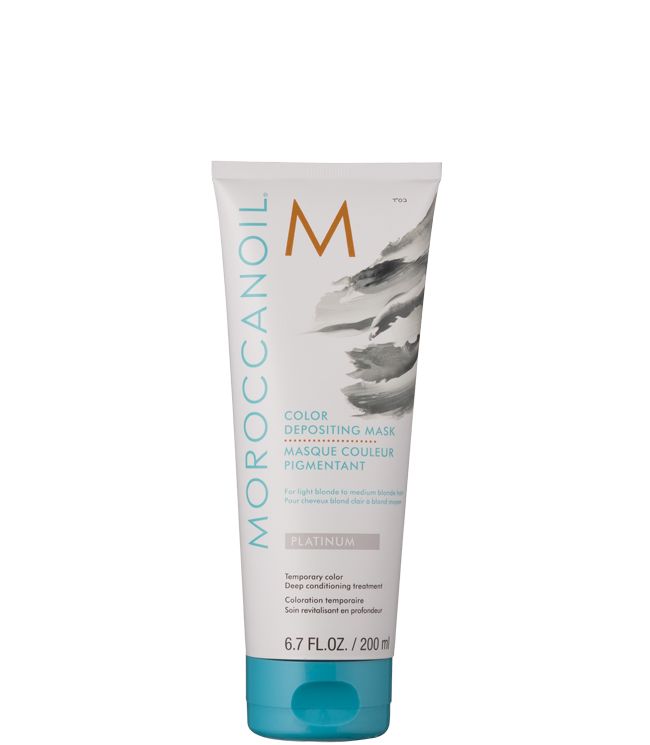 Moroccanoil Color Depositing Mask, Platinum, 200 ml.