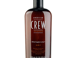 American Crew - Classic 3 In 1 Shampoo, Conditioner & Body Wash - 450 ml