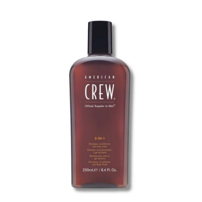 American Crew - Classic 3 in 1 Shampoo, Conditioner & Body Wash - 250 ml