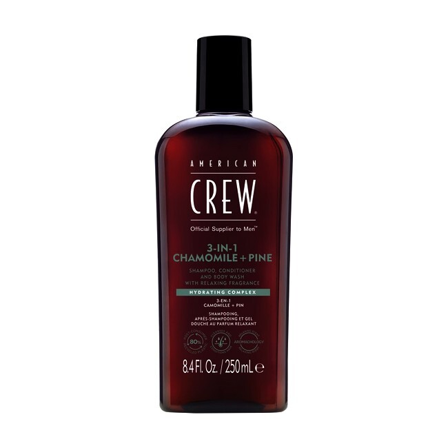 American Crew - Hair & Body Shampoo 3 in 1 Chamomile + Pine - 250 ml