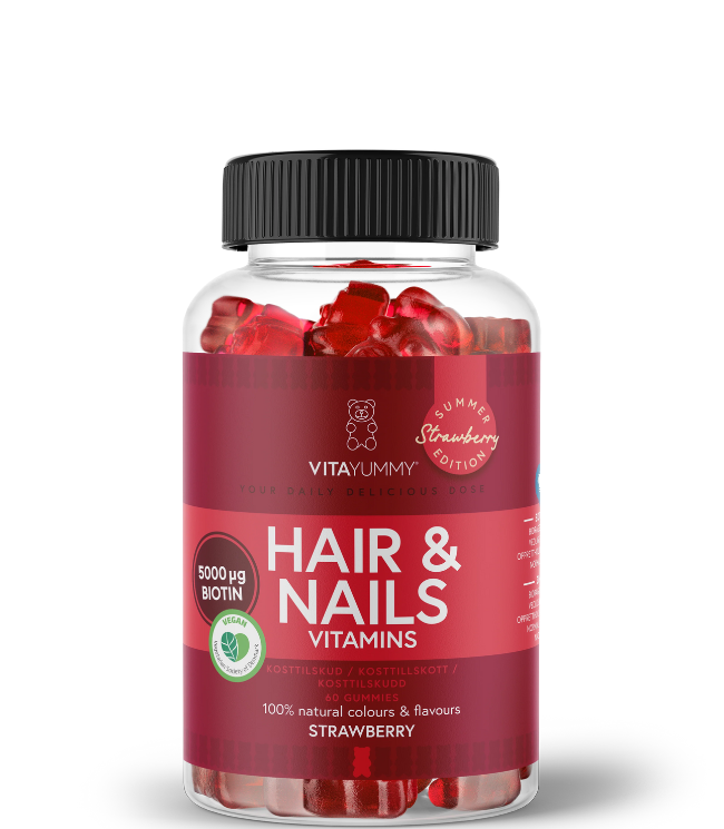 VitaYummy Hair & Nails Strawberry (Summer Edition)