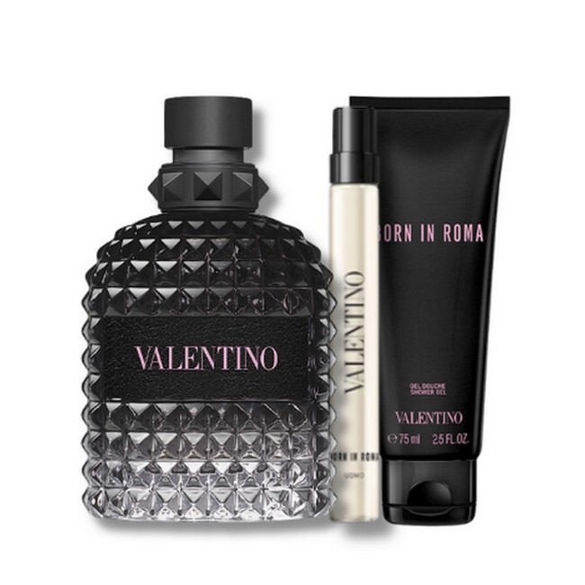 Valentino - Uomo Born In Roma Gaveæske - 100 ml Edt + 10 ml + Showergel