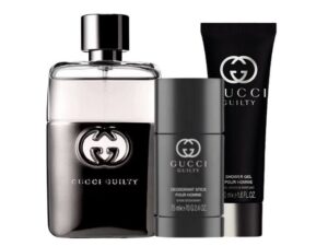 Gucci - Guilty Pour Homme Gaveæske - 90 ml Edt + Deo + Shower Gel