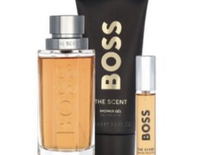 Hugo Boss - The Scent For Him Gaveæske - 100 ml Edt + 10 ml + Showergel