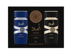 Lattafa Perfumes - Asad & Zanzibar Gaveæske - 2 x 100 ml