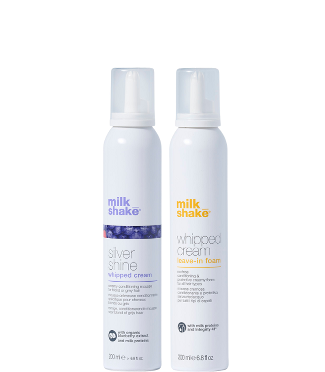 Milk_Shake Conditioning & Silver Shine Whipped Cream Duo, 400 ml.
