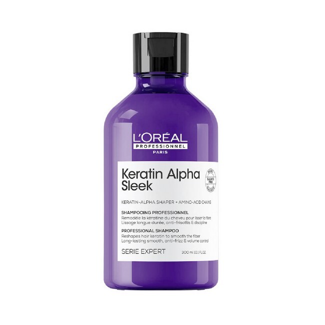 Loreal - Professionnel Keratin Alpha Sleek Shampoo - 300 ml