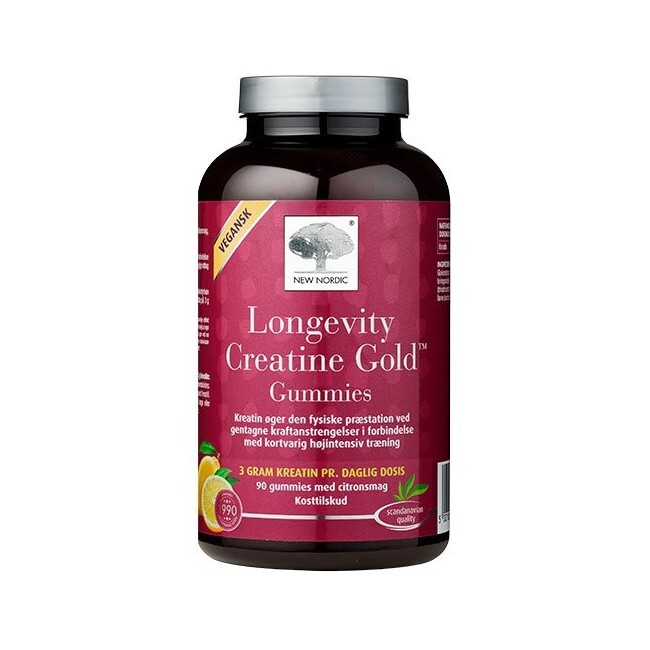 New Nordic - Longevity Creatine Gold Gummies - 90 Stk